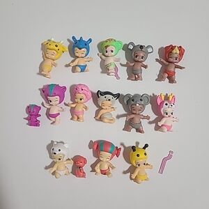 Towzies Babies Mixed Lot - Bee Giraffe Koala Cute Bundle